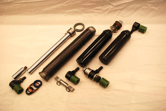 Stötdämpare 120 mm slag.